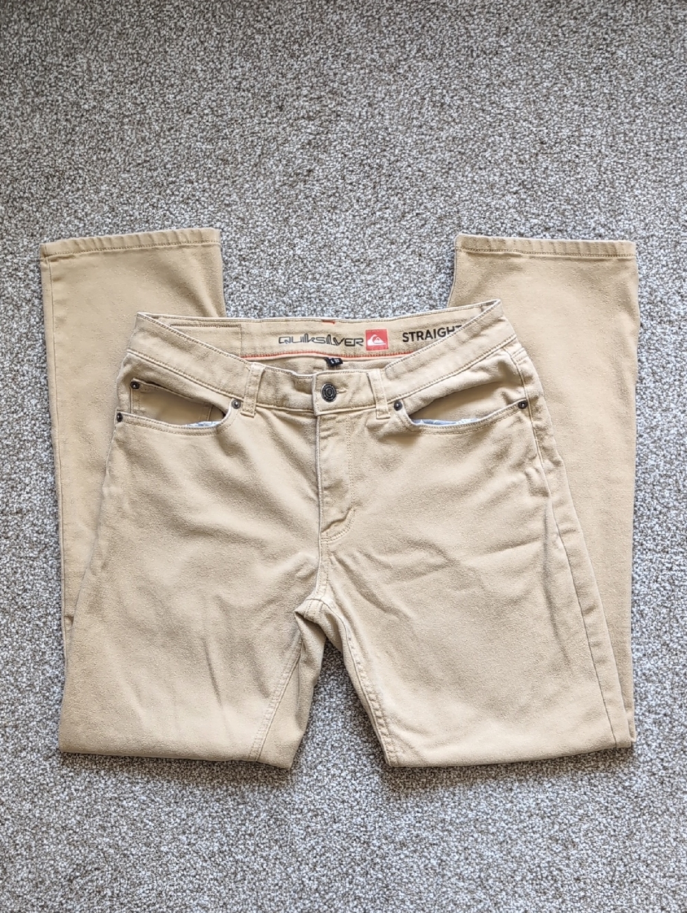 Quicksilver Beige/Tan Low Rise Pants - 32x30*